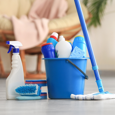 Heavy cleaning or first cleaning